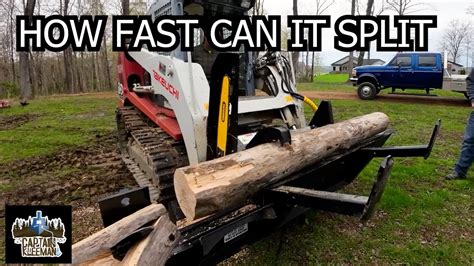 how to build a skid steer firewood processor|skid steer mounted wood processor.